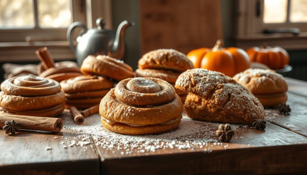 spiced treats with cinnamon, nutmeg, and cloves
